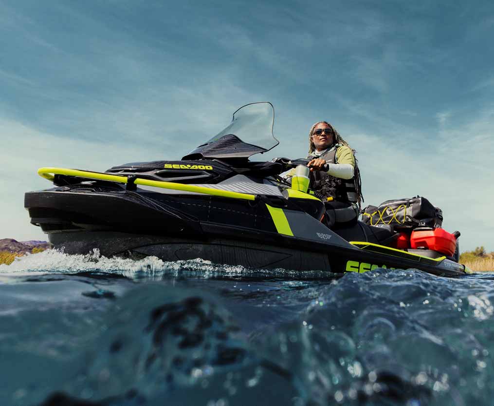 Sea-Doo Personal Watercraft on ocean